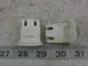 BJB 26.311 26.313 Bi-Pin Lamp Holder Socket Lot of 2, Used