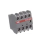 1PC ABB CA5-22E Auxiliary Contacts Front Mount Block, 2NO-2NC, Screw Clamp,