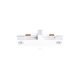 JUNO LIGHTING R23 WH Straight Connector,White,2 1/4in 45DN19