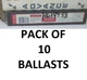Qty. 10   Advance Ballast 277 Volt   T8   2 x F32   F32T8 Rapid Start VEL2P32SC 