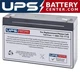 Teledyne Big Beam 2SC6S8 6V 12Ah F1 Replacement Battery