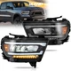 VLAND FULL LED Headlights Assembly For 2019-2021 Dodge Ram 1500 W/Sequential