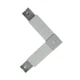 LIGHTOLIER 7566 LYTESPAN TRACK LIGHTING 90&deg; CONNECTOR / COULPING, WHITE