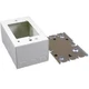1PC Wiremold V5744S Deep Switch/Receptacle Box, 1-Gang, 500/700 Series, Ivo