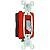 Pass & Seymour 1-Pole Heavy Duty Toggle Switch 120/277V 20A Gray
