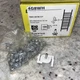 Caddy 4G8WH White Track Light Clip (BOX OF 100)