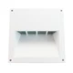 WE-EF LIGHTING SSS0976 RECESSED WALL MOUNT LUMINAIR LIGHT FIXTURE, CFL, WHITE