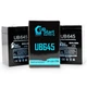 2-pack Lithonia ELB06042 6ELM2 Battery UB645 6V 4.5Ah Sealed Lead Acid SLA AGM