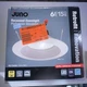 Juno Contractor Select 6RLD 6" 3000K 1000lm LED White Recessed Light Trim NEW