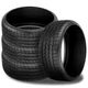 4 Lionhart LH-FIVE 285/35R22 106W All Season Performance Tires [40K Mi Warranty]