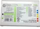 GE 63101 GEC242-MVPS-BES High frequency electronic ballasts for 2 or 1 CFL lamps