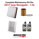 2017 Jeep Renegade 1.4L Complete Air, Oil & Cabin Filter Kit (5W-40)