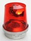 NOS EDWARDS SIGNALING ADAPTABEACON 52R-G5-20WH RED ROTATING HALOGEN LIGHT 24VAC