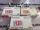 dmf LED Exit Sign With Battery Back Up DLED52R Qty 3 