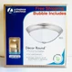 Lithonia Lighting 11983 Decorative Round Polished brushed Nickel finish Silver