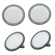 LABLT 4Pcs UFO LED Industrial Light High Bay Light 150W 18000LM, 5000K Daylight