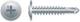 Phillips Modified Truss (R/W) Head, Zinc, 8-18 x 1-5/8, #2 Point, Box of 4,000 Phillips Modified Truss (R/W) Head, Zinc, 8-18 x 1-5/8, #2 Point, Box of 4,000