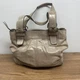 COACH LEATHER No. SOHO F15045 &ldquo;CHAMPAGNE GOLD METALLIC&rdquo;  SATCHEL PURSE LARGE