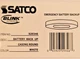 SATCO BLINK ULTRA SLIM 7" WHITE EMERGENCY BATTERY BACKUP CASING ROUND S29346