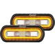 Rigid Industries Fits SR-L Series Surface Mount LED Spreader Pair W/ Amber Halo