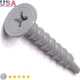 #8 Steel Wafer Head Screws 1-1/4 inch Self-Drill Point Grey Ceramic Coating New #8 Steel Wafer Head Screws 1-1/4 inch Self-Drill Point Grey Ceramic Coating New