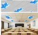 Fluorescent Light Covers for Classroom Office -Light Filter Pack Of 2