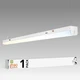 ASD 4Ft LED Linear Stairwell Strip Light Fixture with Motion Sensor and Emergenc
