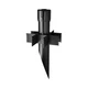 RAB Mighty Post MP19B Stabilizer Post For 1/2" Fixtures Outdoor Lighting