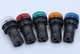 Schneider LED Indicator XB2BVB1LC, AC/DC 24V White #F0 5PC