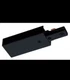 Juno Track Lighting T38BL (T38 BL) 1-Circuit Trac Master End Feed Connector.