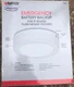 Satco Blink Emergency Battery Backup for 9" Round Flush Mount Fixture