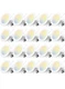 Amico 5/6 inch 5CCT LED Recessed Lighting 20 Pack 1050LM Dimmable Damp Rated