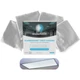 ShadeMAGIC Fluorescent Light Covers Grey - Filter Diffuser 4 Packs NEW BOXES