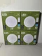 Lot of 4 Luminance Sunset Lighting F8626-30 7.5" LED Disk Light Dimmable
