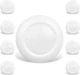 JULLISON 8 Packs 6 Inch LED Low Profile Recessed & Surface Mount Disk Light, ...