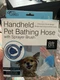Handheld Pet Bathing Hose with Sprayer Brush Speeds Up Bath Time