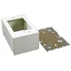 1PC Wiremold V5744 Extra Deep Device Box, 1-Gang, 500/700 Series, Ivory