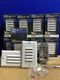 Eaton LED In-Wall Step Lights Louvered 120-Volt White 7739W-BX-LW Lot Of 9