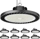 ONLYLUX 8 Pack LED High Bay Lights 200W, 30000LM 6500K UFO High Bay Led Shop Lig