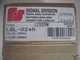 Federal Signal LSL-024A Litestak 24 vdc Amber