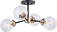 Vaxcel Lighting C0133 Orbit 4 Light 20"W Semi-Flush Ceiling - Oil Rubbed Bronze