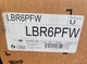 LITHONIA LBR6PFW LBR 6" ROUND PLASTER FRAME W/J-BOX AND 18" CONDUIT