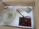Vaxcel LODGE Pendant Light Srench Scavo Glass Globe PD33057NS New