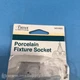 Patriot Lighting 345-6623 Porcelain Fixture Socket FNOB