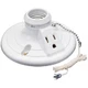 Legrand - Pass & Seymour S865WCC18 Plastic Ceiling Lamp Holder 250-volt 250Watt
