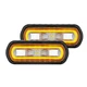 Rigid-Industries Surface Mount LED Spreader SR-L Series w/ Amber Halo | Pair
