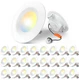NIB Amico 8 Pack 4 inch 5CCT LED Recessed Lighting, Dimmable, 8.5W=60W, 650LM
