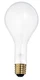Satco S4962 130-Volt 300-Watt PS35 Mogul Base Light Bulb, Frosted 