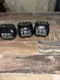 Lot Of 3 Ilsco PBTS-2-1/0 2 Port Insulated Mechanical Lug.