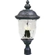 Maxim Carriage House VX 3-Light Outdoor Post Lantern - 40420WGOB